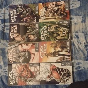 Attack on Titan (Kodansha Comics) Manga 3-8